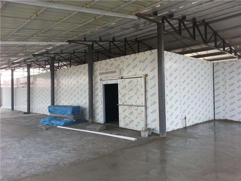 建造7500平米生鮮電商冷凍庫，冷庫設備安裝造價